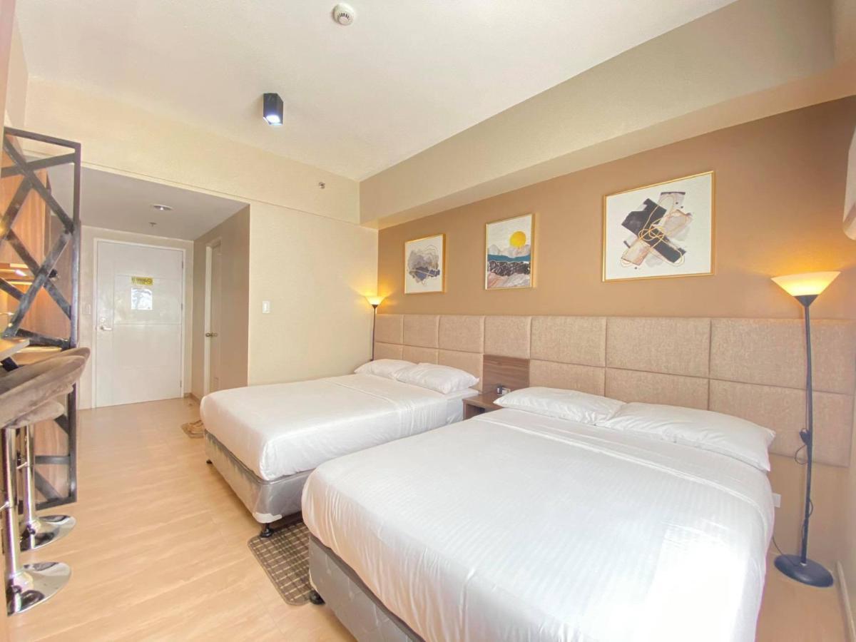 Twin Bed Unit- Migas Haven At Sunvida Tower Aparthotel Cebu Exterior foto